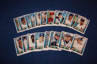 2002 Topps 206 Baseball Complete Series 1 Team 206 Insert Set 1 - 20 (ed057)