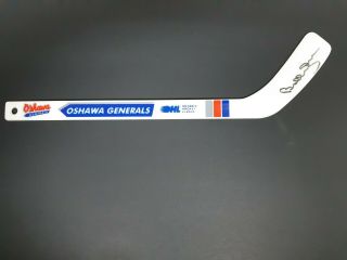 Bobby Orr Hand Signed Oshawa Generals Mini Hockey Stick With Loa