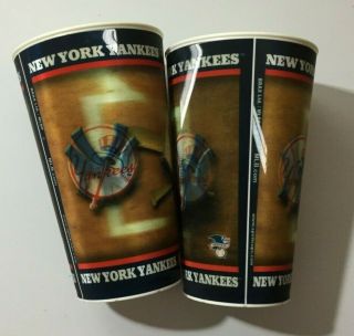 York Yankees 3d Souvenir Plastic Drink Cups
