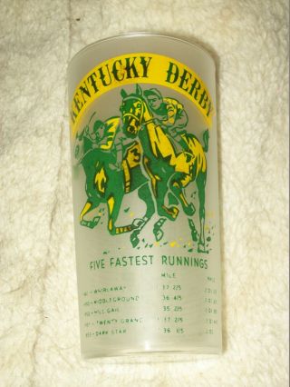 1955 Kentucky Derby Glass - Churchill Downs
