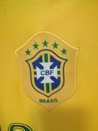 Brazil Brasil Home Football Soccer Shirt Jersey Camiseta 2006/2007 Nike L 3