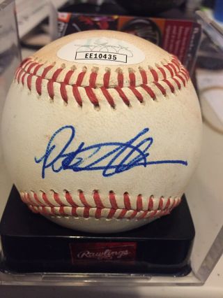 Pete Alonso Signed Game Baseball York Mets Minors All Star Rookie Mets