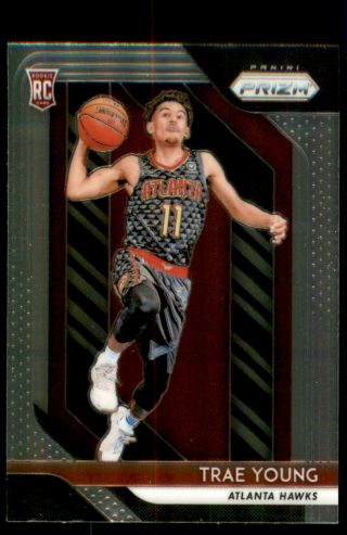 2018 - 19 Panini Prizm 78 Trae Young Rookie Card