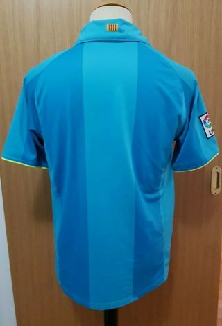 FC Barcelona Nike Jersey Away Size M 2007/08 Ronaldinho Shirt Messi Unicef 4
