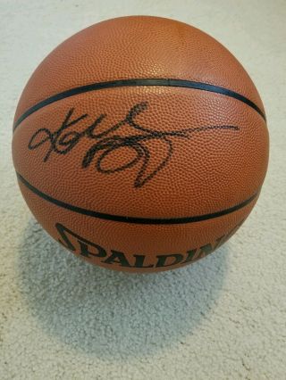 Kobe Bryant Signed Autographed Official Game Basketball Psa Dna Global