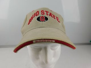 Ohio State Buckeyes 2002 National Championship Hat Tan Ohio State Football