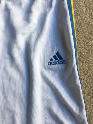 UCLA Bruins NCAA Game Worn Adidas Basketball Shorts Size 44,  4 Length 2