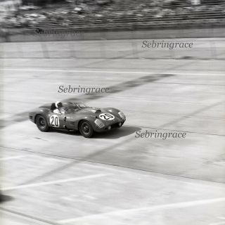 1962 Sebring Race - Ferrari 250 Tr 20 - Negative (287)