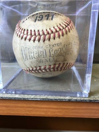 Vintage 1941 Official League Baseball