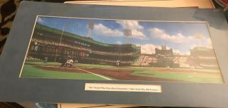 Ten/three/fifty - One (polo Grounds) - Limited Edition Fine Art Litho 10” By 20”