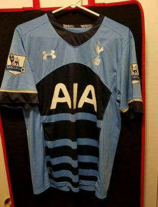 2015 - 16 Tottenham Hotspur Harry Kane Under Armour Soccer Jersey Size L