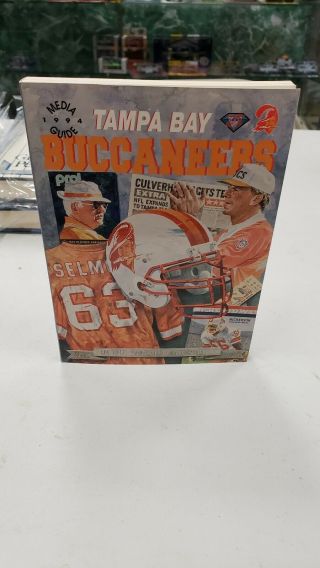 1994 Tampa Bay Buccaneers Nfl Football Media Guide