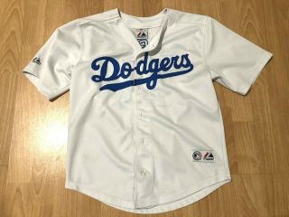 Vintage Majestic Eric Gagne Los Angeles Dodgers Authentic Youth Jersey Sewn M/l