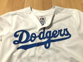 Vintage Majestic Eric Gagne Los Angeles Dodgers Authentic Youth Jersey Sewn M/L 2