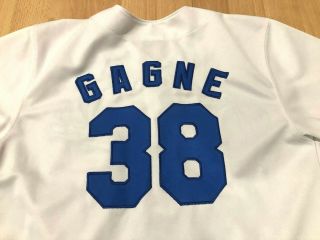 Vintage Majestic Eric Gagne Los Angeles Dodgers Authentic Youth Jersey Sewn M/L 6