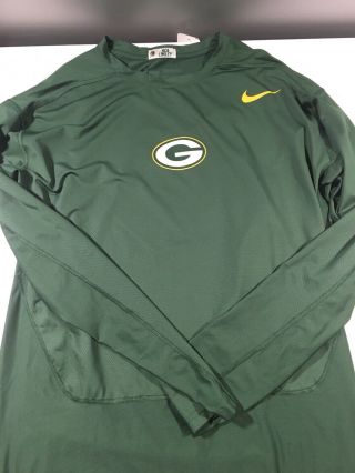 Corey Linsley Packers Game Player Worn Nike Shirt Team Issued Buckeyes