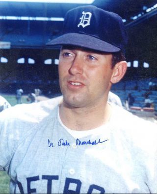 Mike Marshall (cy Young) Signed 8x10 Photo Detroit Tigers - Inperson W/