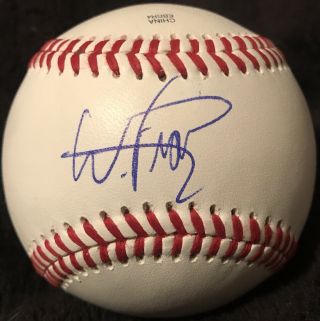 Wander Franco Signed 2019 Midwest League All Star Game Baseball Auto 1st Asg