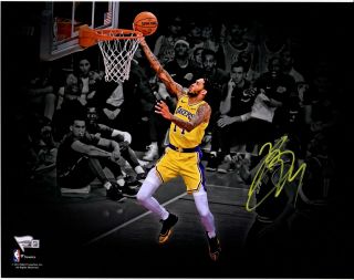 Brandon Ingram Los Angeles Lakers Autographed 11 " X 14 " Spotlight Photograph