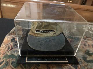 Joe Namath Hofer Authentic Personally Signed Autographed Hat