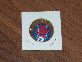 1969 Chicago Cubs Team Booster Pinback Pin 4 (cub Bleacher Bum)