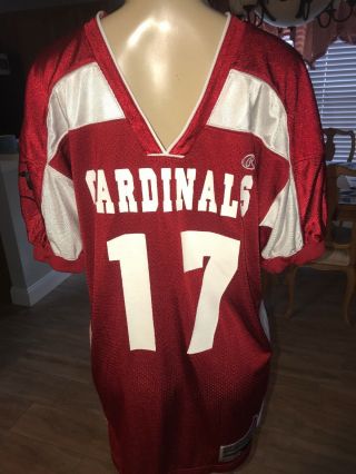 Vintage St.  Louis Cardinals Football Rawlings Jersey Red Adult L