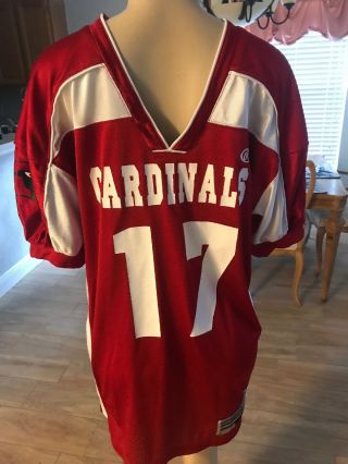 Vintage St.  Louis Cardinals Football Rawlings Jersey RED Adult L 2