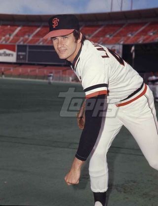 1977 Topps Baseball Color Negative.  Gary Lavelle Giants