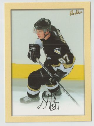 2005 - 06 Beehive Rookie Jumbo 5x7 Rc R1 Sidney Crosby Penguins L@@k