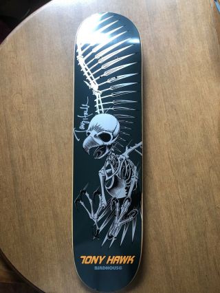 Tony Hawk Signed Birdhouse Skateboard Deck Autograph Bones Brigade,  Photo More