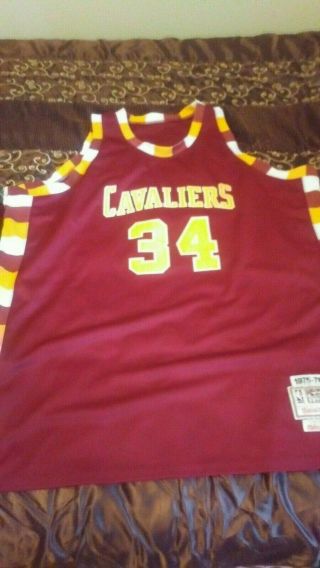 Nba Mitchell & Ness Cleveland Cavaliers Austin Carr Throwback Jersey Size 60