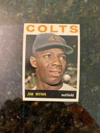 1964 Topps Baseball 38 Jim Wynn Rookie.  Nm - Mt