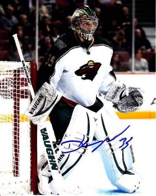 Darcy Kuemper Minnesota Wild Signed Autograph 8x10 Photo Picture Hockey Nhl