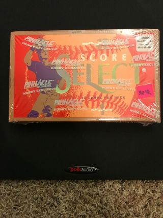 1994 Score Select Mlb Baseball Series 1 Hobby Box Factory 24 Packs