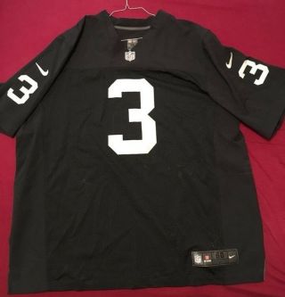 Official Oakland Raiders Nike Jersey 3 Palmer