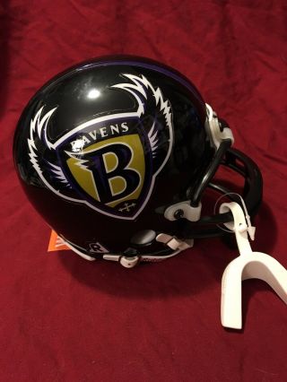 Vintage Baltimore Ravens Old Logo Riddell Mini Helmet - NFL Football 2