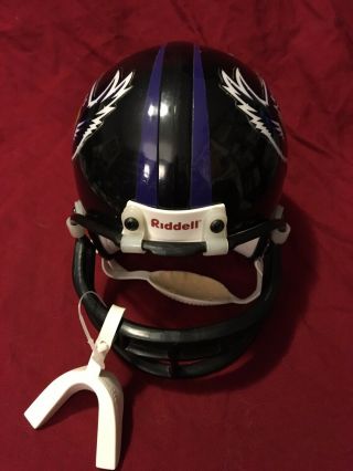Vintage Baltimore Ravens Old Logo Riddell Mini Helmet - NFL Football 3