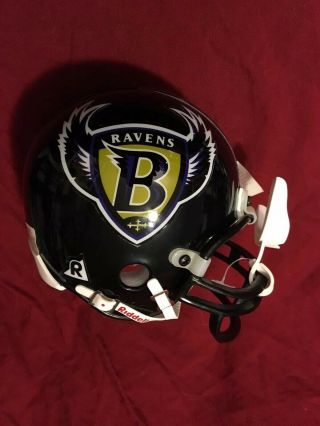 Vintage Baltimore Ravens Old Logo Riddell Mini Helmet - NFL Football 6