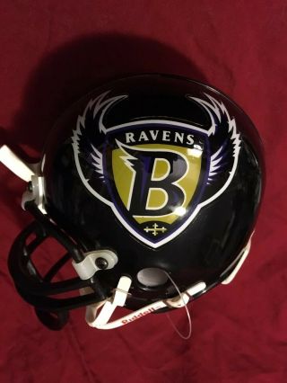 Vintage Baltimore Ravens Old Logo Riddell Mini Helmet - NFL Football 7