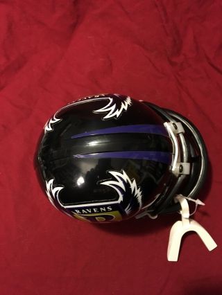 Vintage Baltimore Ravens Old Logo Riddell Mini Helmet - NFL Football 8