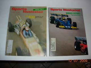 Sports Illustrated Magazines (2) Indy 500