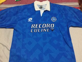 1994 1996 Napoli Football Soccer Shirt Jersey M Cannavaro Ayala Er Maradona Team