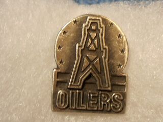 Houston Oilers Football Team Lapel Pin