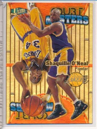 1997 - 98 Fleer Ultra Court Masters Shaquille O 