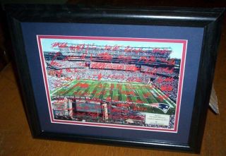 2013 England Patriots Limited Edition Framed Print From Highland
