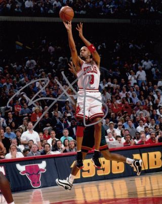 Ron Harper Chicago Bulls Lakers Clippers Cavs Autographed Signed Nba Photo 8x10