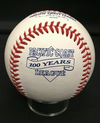 Pacific Coast League 100 Years Rawlings Baseball Unsigned Triple - A United States