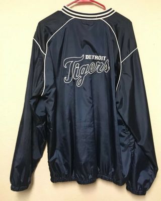Detroit Tigers MLB Baseball Warm Up Jacket Adult XL EX Shape 2