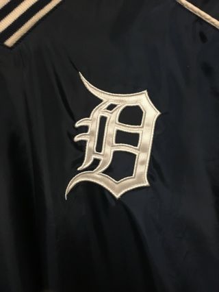 Detroit Tigers MLB Baseball Warm Up Jacket Adult XL EX Shape 4