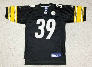 Willie Parker 39 Pittsburgh Steelers Nfl Reebok Football Jersey Adult Size M